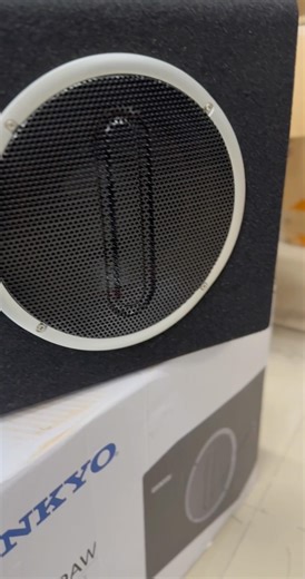 ONKYO X-W250AW 10” Active Subwoofer surround sound performance with this powerful subwoofer #bass