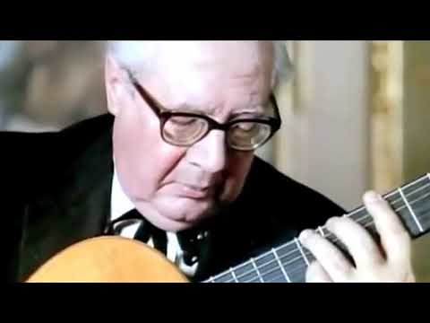 Andrés Segovia (1967) - "Asturias" by Isaac Albeniz. RESTORED HD 1080p