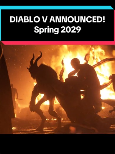 Diablo V Teaser Trailer - The Return - Coming Spring 2029 from @blizzard