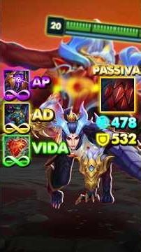 Descobri a BUILD INFINITA da Shyvana! #leagueoflegends #leagueoflegendsclips #lolbr