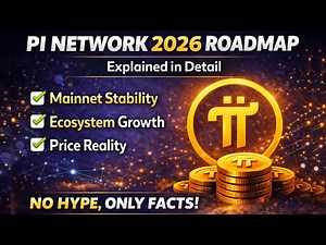 Pi Network 2026 Roadmap Explained | Mainnet, Ecosystem & Price Reality | Pi Network New update