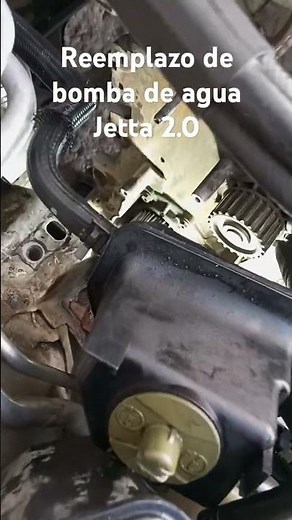 Volkswagen Jetta 2.0 Water Pump Replacement #automobile #mechanic