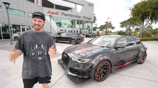 Watch Me Rebuild a Wrecked Audi RS6 and Take It to Audi for Inspection