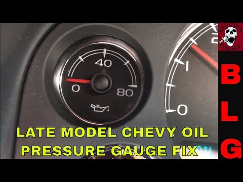 CHEVY TRUCK NO OIL PRESSURE / OIL PRESSURE GAUGE NOT WORKING
