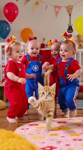 Dudi Dudi Damm Damm | Fun Dance Song for Kids | Baby Dance & Learning Short