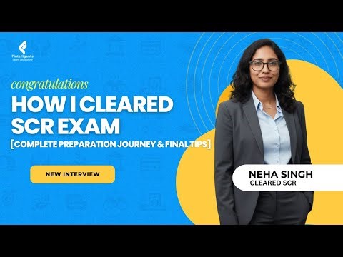 How I Cleared SCR Exam? [Complete Preparation Journey & Final Tips] | SCR | Fintelligents