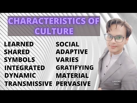 Characteristics of Culture | Culture | Sociology Lectures | Lectures by Waqas Aziz | Waqas Aziz
