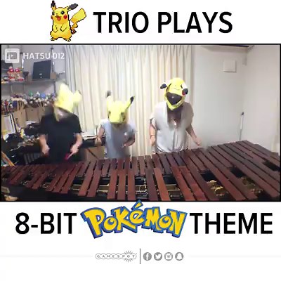 5.7M views · 1.9K reactions | This Pikachu trio play the Pokemon Theme like Masters! | GameSpot | Facebook