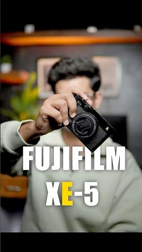 “Fujifilm X-E5 — nostalgia meets modern magic. 📷✨ #lensreview #cameragear #photographer