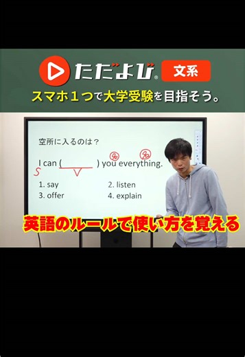 空所に入るのは？ #ただよび #もりてつ #英語 #tiktok教室