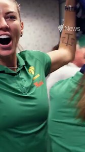 This is the moment the Matildas and Australian football officials found out the 2023 Women's World Cup would be hosted at home. | SBS News