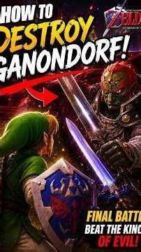 How to DESTROY Ganondorf in Ocarina of Time! ⚔️🔥