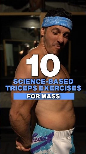 Top 10 Science-Based Triceps Exercises for Mass