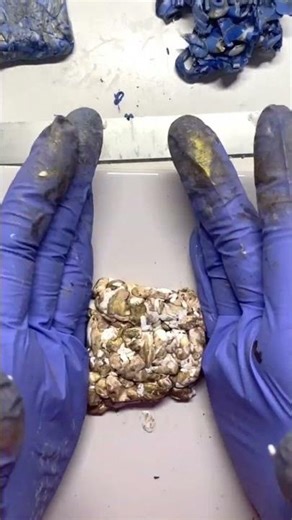 Jewelry made with scraps of polymer clay