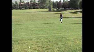 Delta Slow Flyer RC Plane in Action