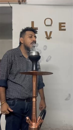 Hookah Rings on Expert Mode 💨 #hookah #shorts #shortsfeed