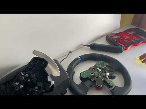 How To Assembly BRG Logitech G29/G923 F1 Open Wheel Mod