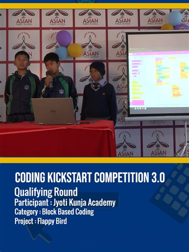 Highlights from Kickstart 3.0, Block Based Coding | 𝗝𝘆𝗼𝘁𝗶 𝗞𝘂𝗻𝗷𝗮 𝗔𝗰𝗮𝗱𝗲𝗺𝘆 👉 Click the link to watch the full video: https://youtu.be/TAJqf081fPU #fyp#scratch #merocodingclass #coding