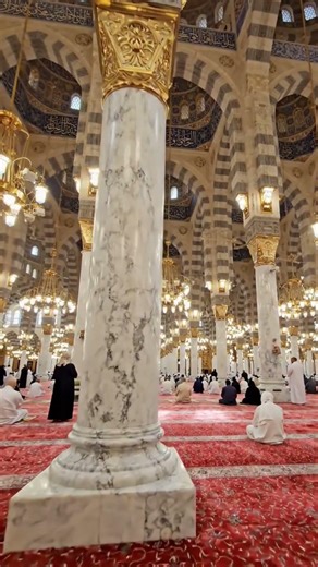 Madina sharif inside and out side view #islamicvedio #madinasharif #shortvideo #mashallah