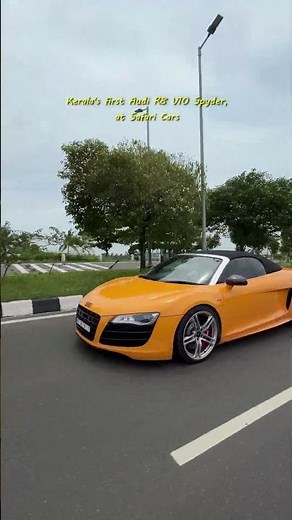 കേരളത്തിൽ ഇത് ആദ്യം🥰 One and only | Audi R8 V10 Spyder🔥