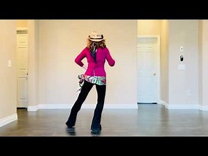 New Jambalaya - line dance, beginner, demo & tutorial