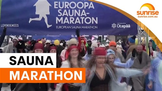 Estonia's extreme sauna marathon challenge