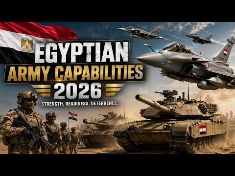 Egyptian Army 2026 Global Firepower Ranking #19 Strongest in Africa