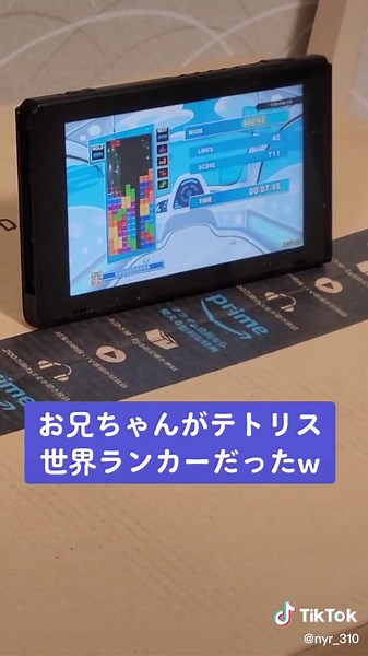 テトリス世界ランカーの神プレイ！兄妹プロゲーマーの凄技！