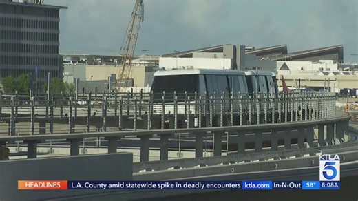 Officials provide update on status of LAX Automated People Mover project