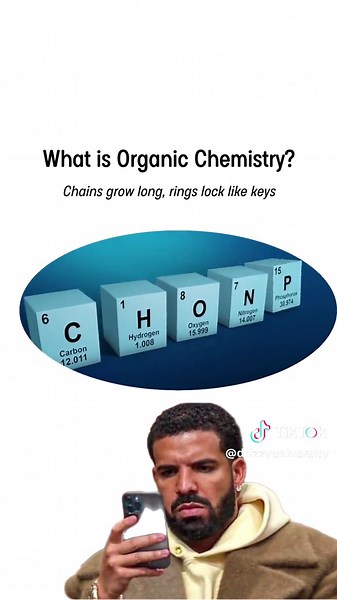 If Drake was your OCHEM teacher 🥱 school would be lite work #drake #ochem #science