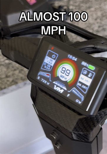 Electric Scooter: The Fastest Ride at Almost 100 MPH!