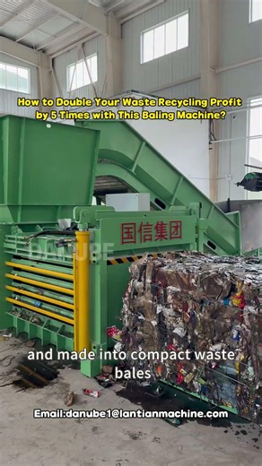 Industrial Waste Shredding and Baling Line: How to Turn Factory Scrap into Sellable Material