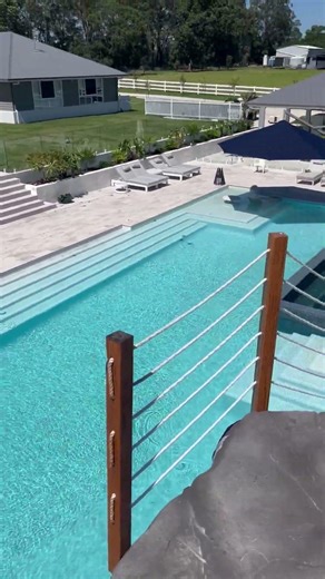 Australia's Best Backyard Pool! #justswimming pools #poolinterior #poolfinish #poolfinishes