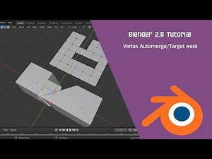 Target weld vertices in Blender 2.8