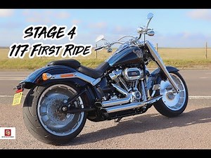 2018 Fat Boy 117 Stage 4 First Ride