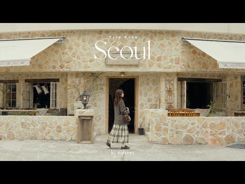 [Korea Vlog] 4 Days in Seoul Exploring Cafés, Vintage Shops & Hidden Gems 🍷🥐