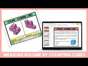 Measure Volume by Counting Cubes - Tutorial Video