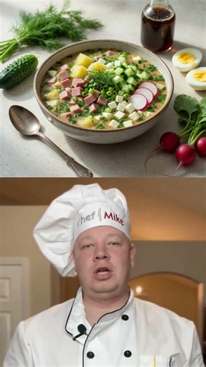 Okroshka with homemade kvass — an irreplaceable classic
