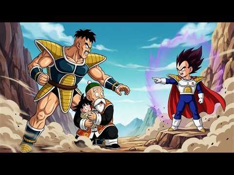 The day Nappa arrived on Earth with Goku and changed history | Chapter 4