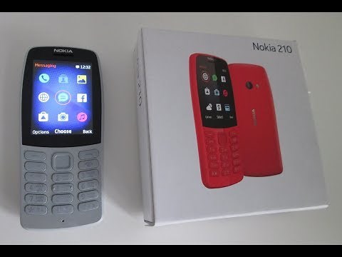 Nokia 210 2019 Mobile Phone Cell Phone Review, New Nokia 2019, Games, Snake, Classic Nokia.