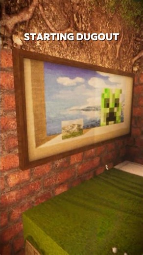 Cozy Minecraft build in the rain 🌧️ Cinematic shaders + relaxing vibes #minecraft #shorts