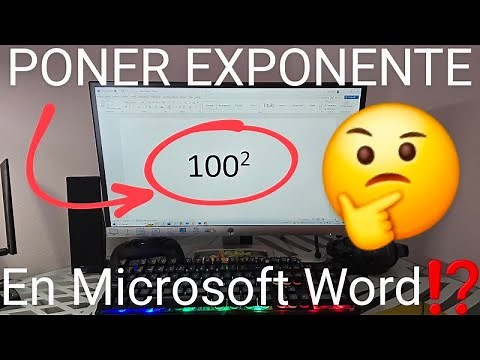 5²🤔 Cómo PONER EXPONENTE en WORD 2026 FÁCIL y RÁPIDO❕❗