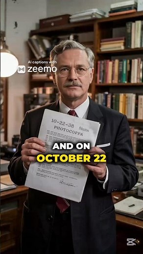 🚀 The First Photocopy Machine: The Invention That Changed Everything! 📄✨ #shorts #Photocopy #Xerox