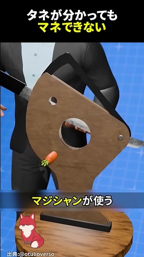 ギロチンマジックの秘密と仕組み