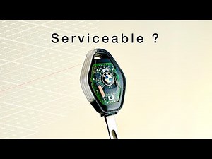 How to replace the battery of the BMW 3 Series key fob.