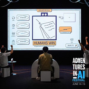 Explore the future of AI at the Adventures in AI Festival! Join us for a clever reversal of the Turing Test, meet a life-sized, AI-enabled robot, and discover other surprising and delightful exhibits for all ages on the science, art, and humanity of AI. June 14–15 • Pier 15, SF | Exploratorium