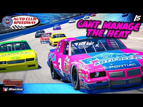 1987 NASCAR Cup - California Auto Club - iRacing Oval Gameplay