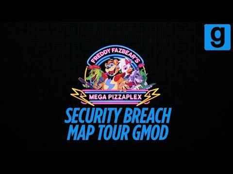 FNAF Security Breach First Level GMOD Map Tour