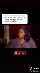 2009 interview of Oprah making horrendously insensitive remarks towards this person