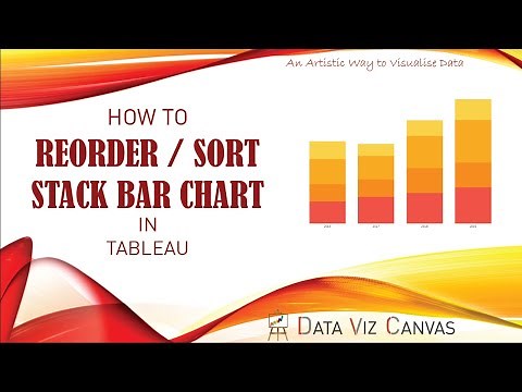 How to Reorder or Sort Stacks in a Stack Bar Chart: Tableau Tips and Tricks